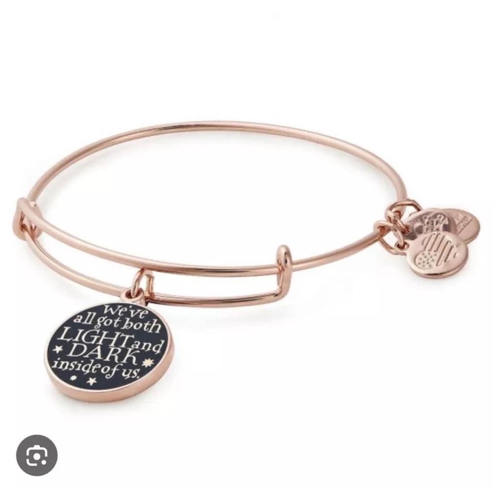 Alex and Ani - Harry Potter Light and Dark Shiny Rose Gold Bracelet